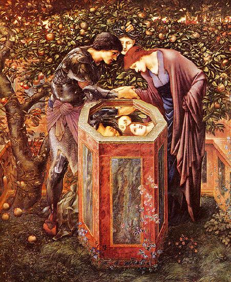 Edward Burne-Jones The Baleful Head Spain oil painting art